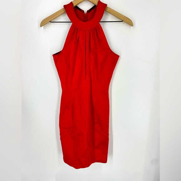 Mark WongNark Red Dress SZ M - Picture 1 of 4